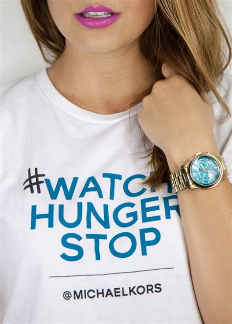 watch hunger stop shirt michael kors|Michael Kors hunger stop campaign.